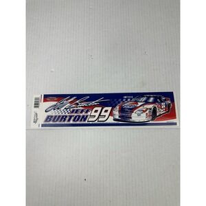 Jeff Burton #99 Citgo Racing Bumper  Sticker New Old Stock NASCAR , Ford Taurus